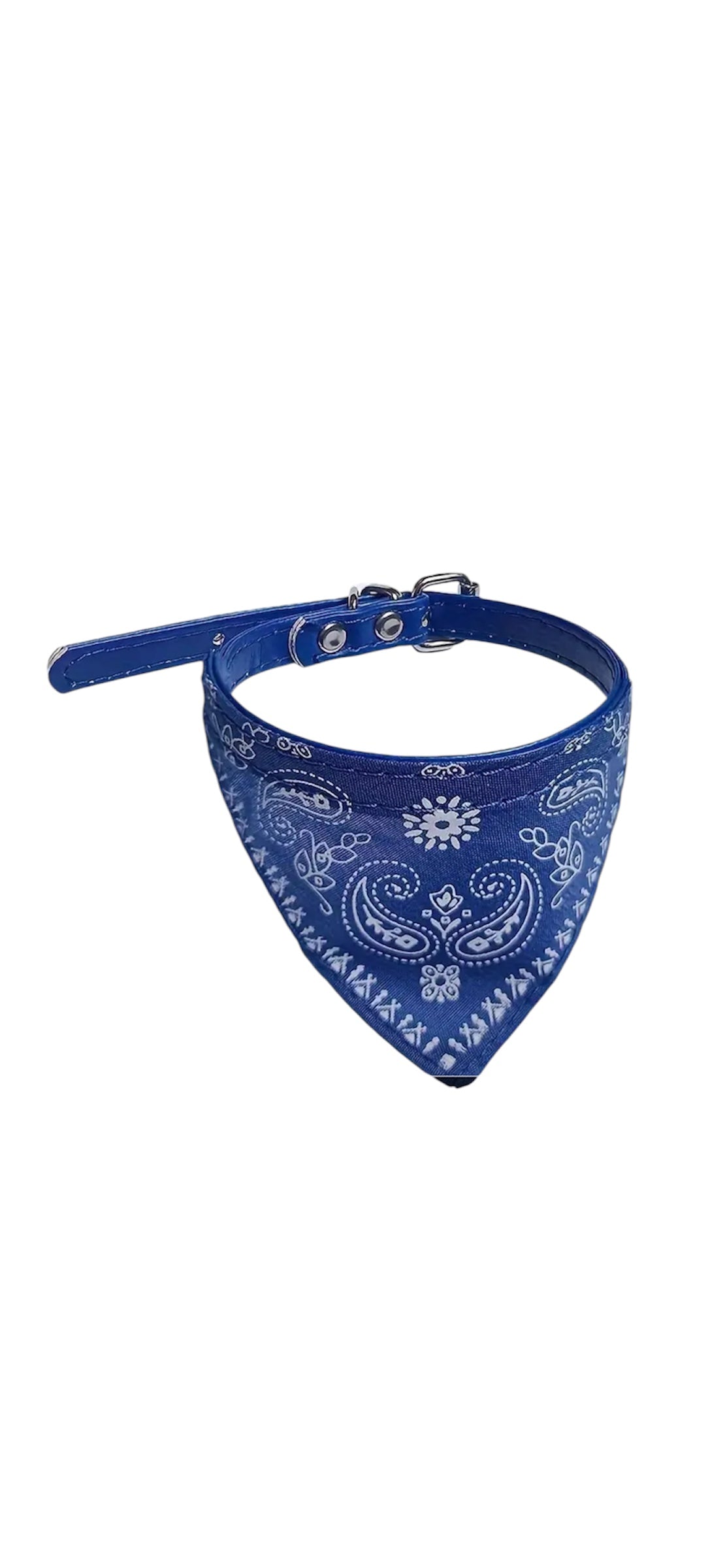 Barney Dog Collar with Bandanna