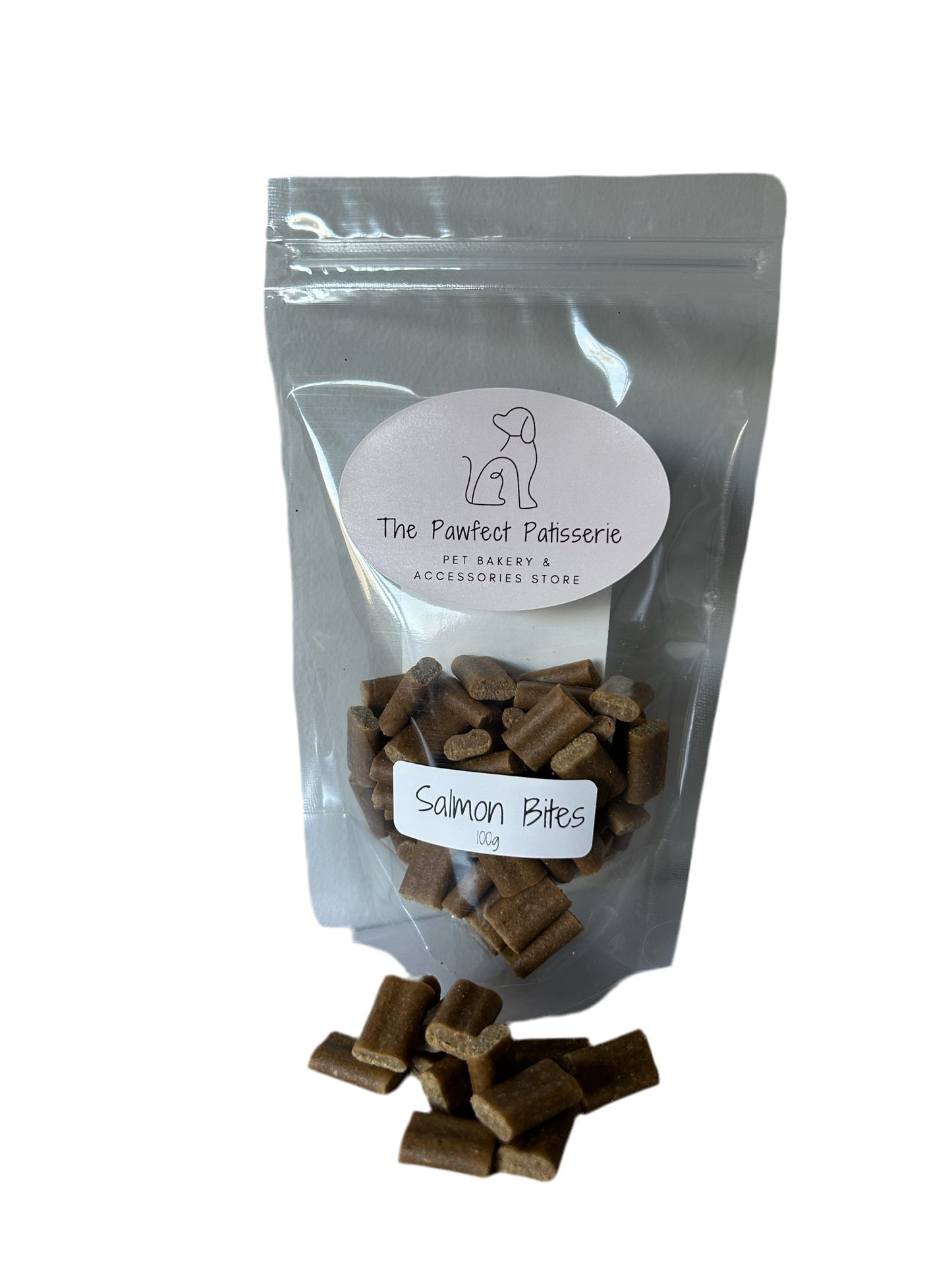 Salmon Bites Dog Treats 100g