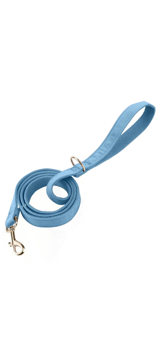 Velvet Leash - Sky Blue