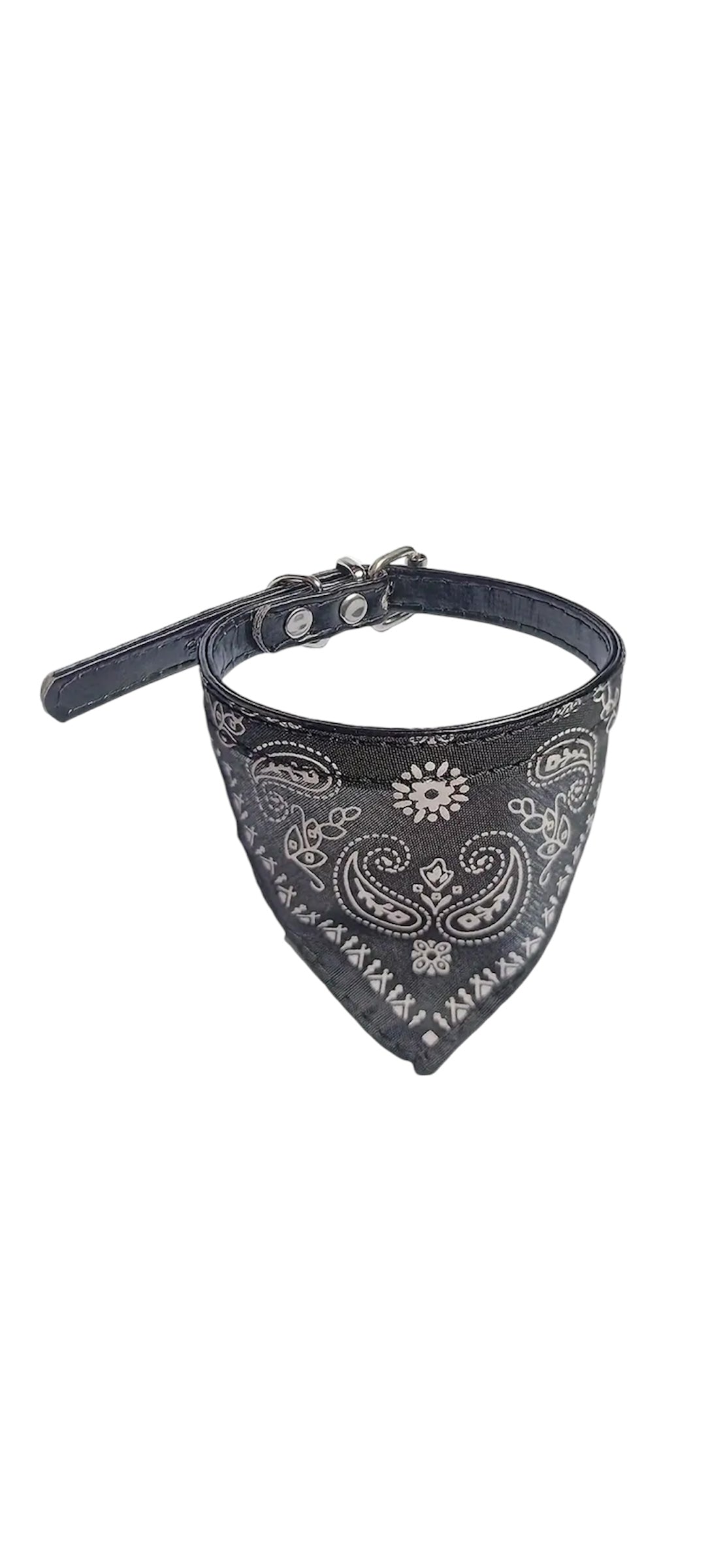 Barney Dog Collar with Bandanna