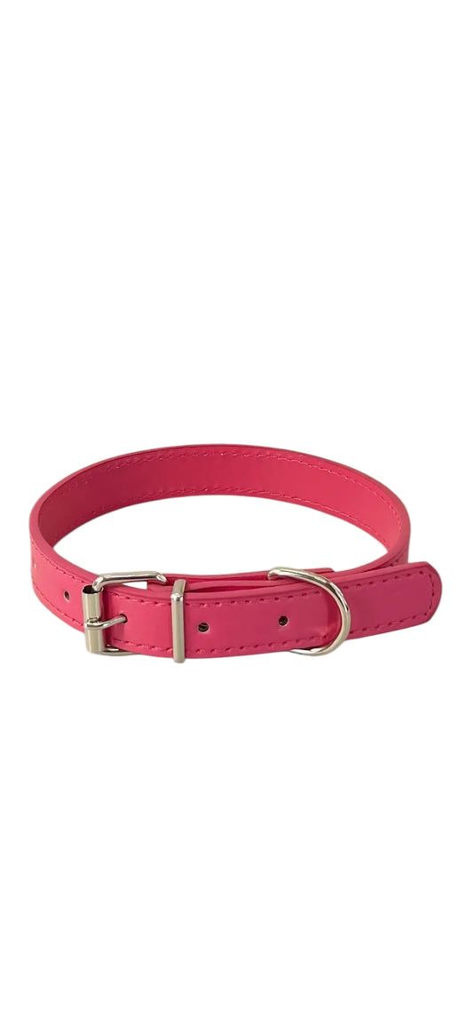 The Pawfect Pooch Collar - Hot Pink