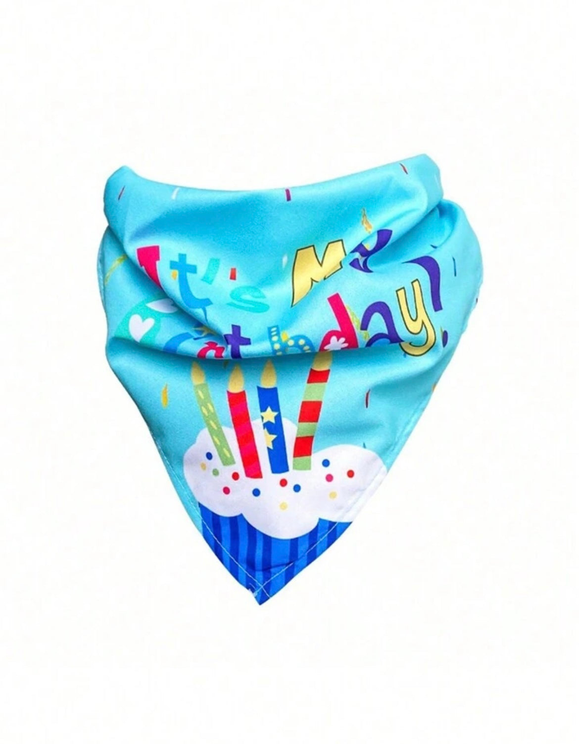 Cake Hat & Birthday Bandana