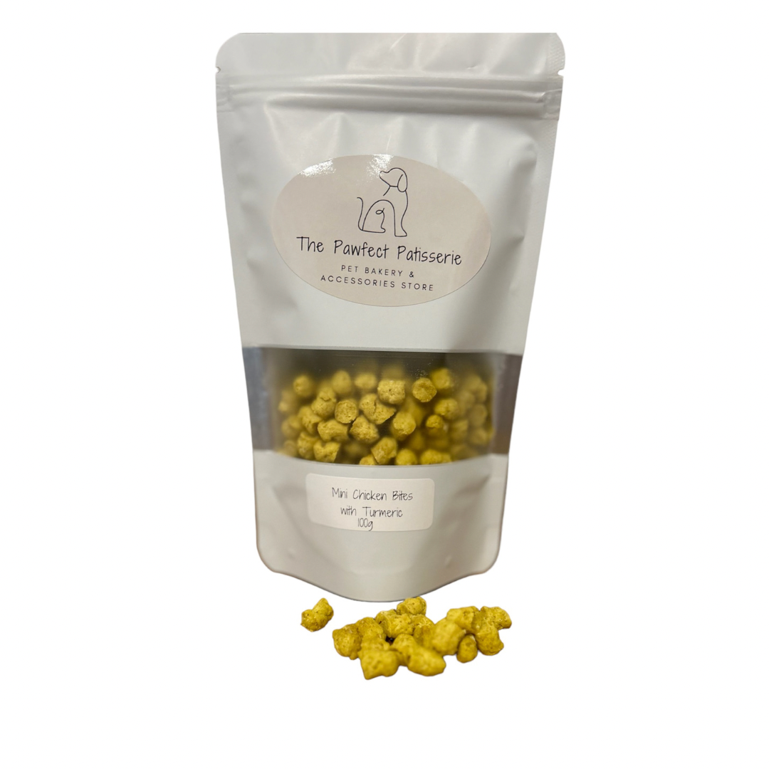 Chicken and Turmeric Dog Training Treats 100g