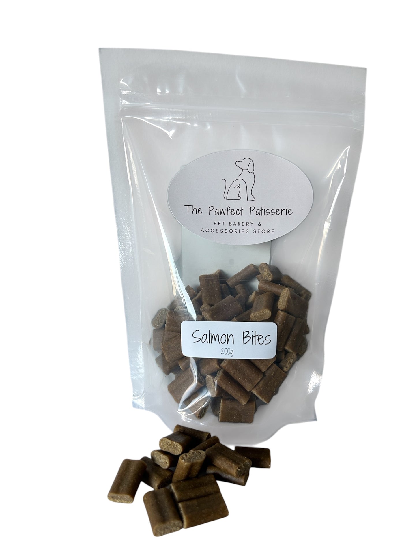 Salmon Bites Dog Treats 200g