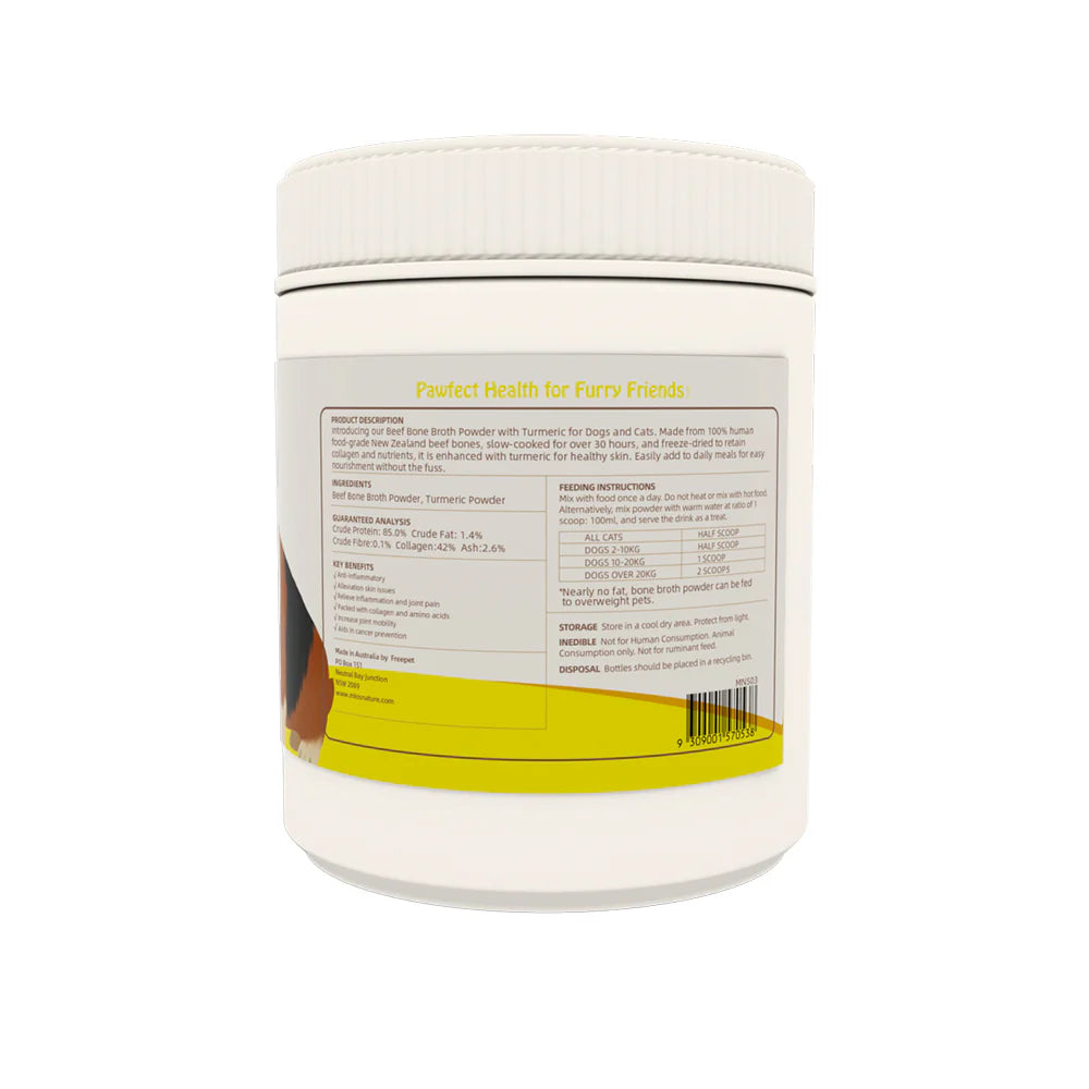 Mio’s Nature Bone Broth Powder with Turmeric