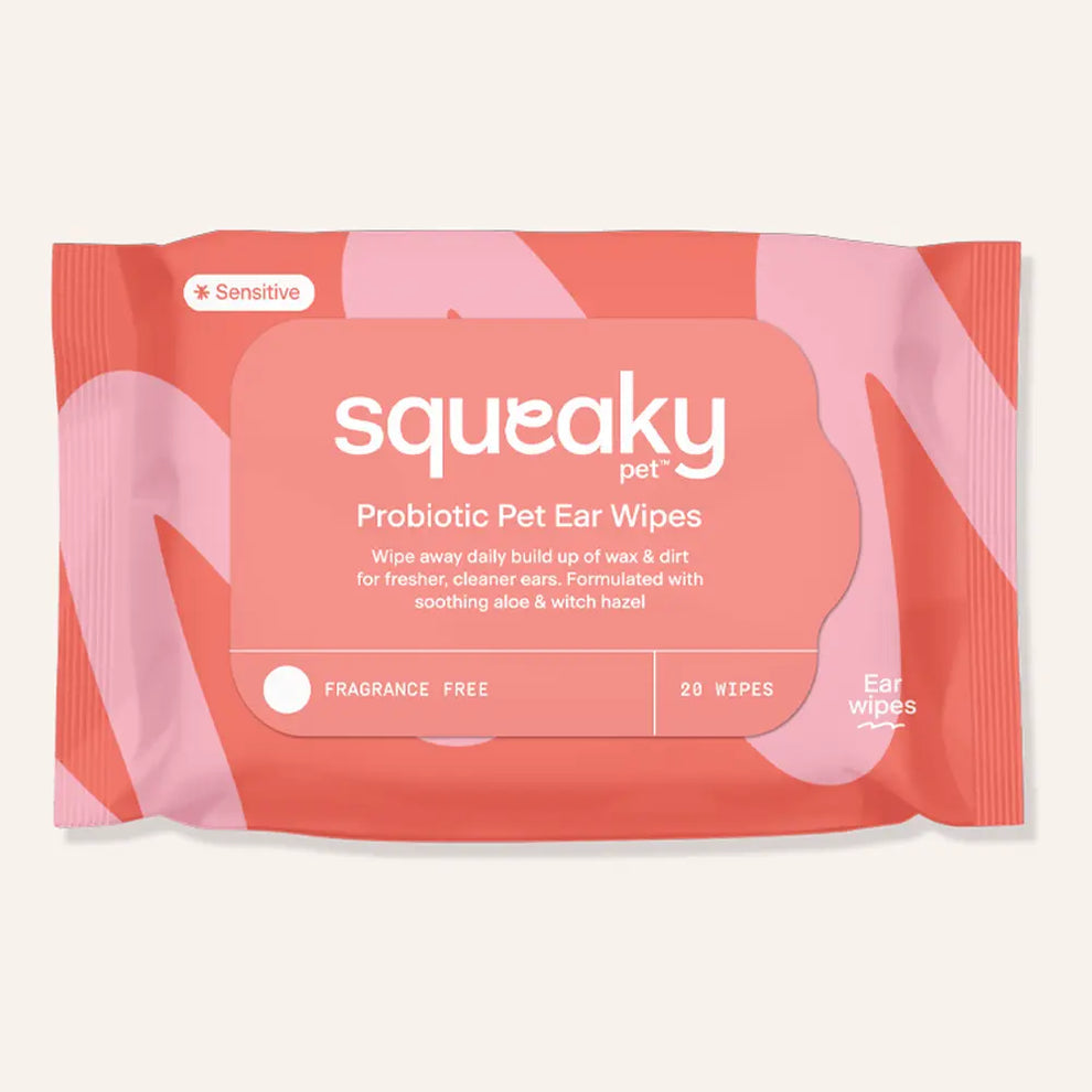 Squeaky Sensitive Probiotic Ear Wipes 20pk