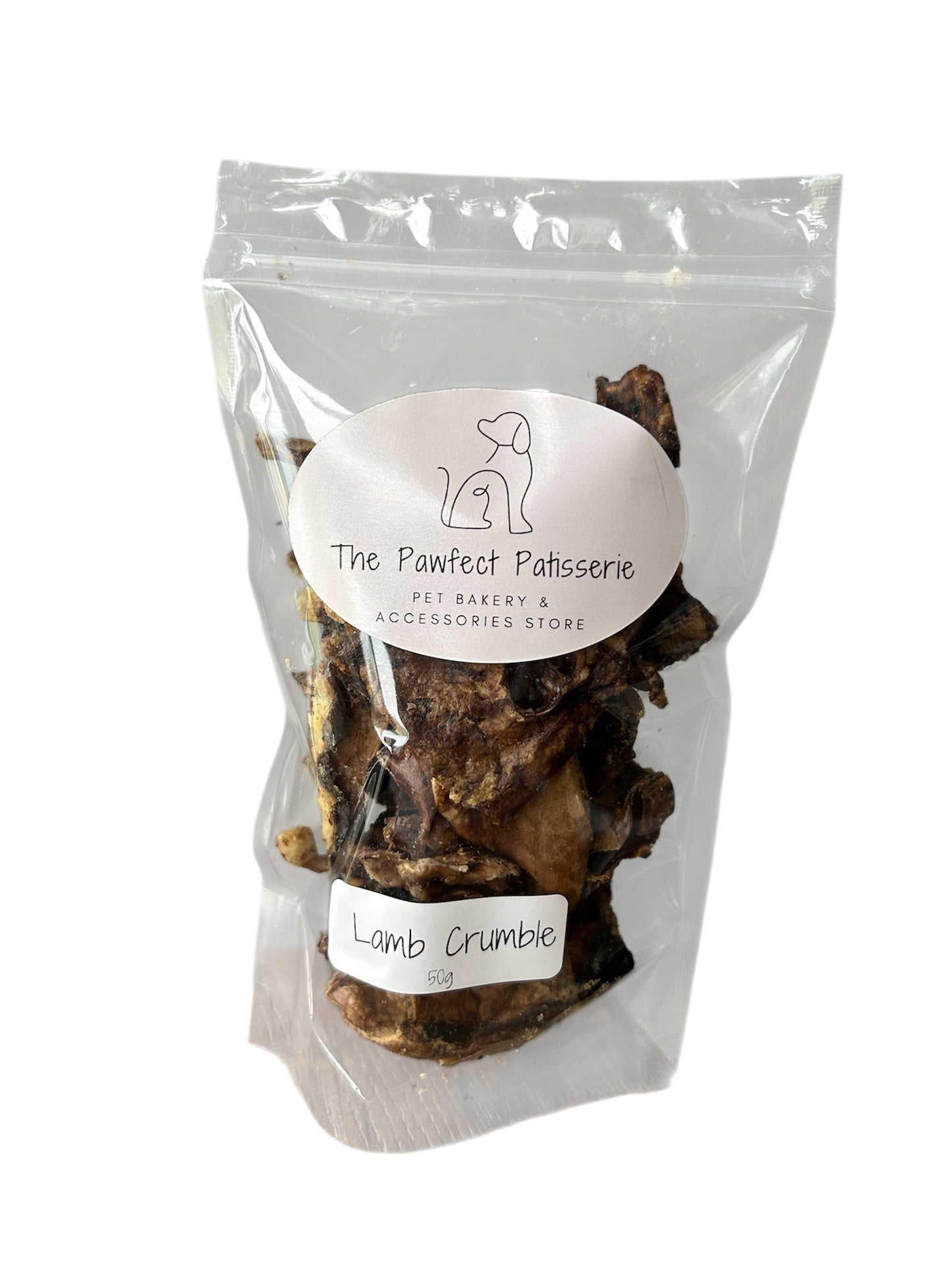 Lamb Crumble Dog Treats 50g