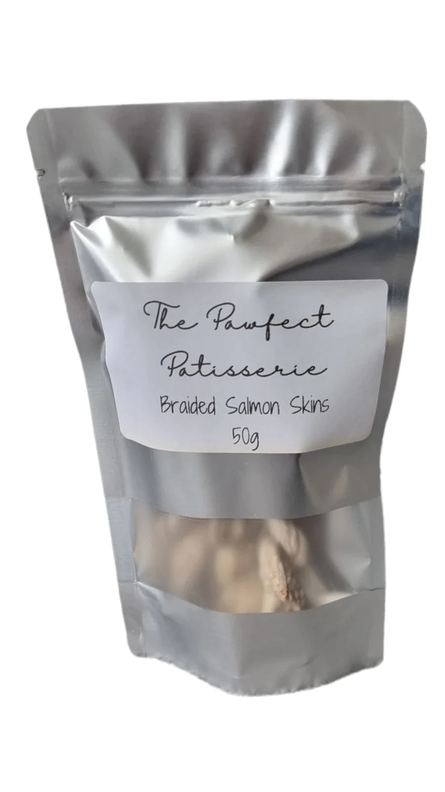 Braided Salmon Skins 50g (3 pack) thepawfectpatisserie