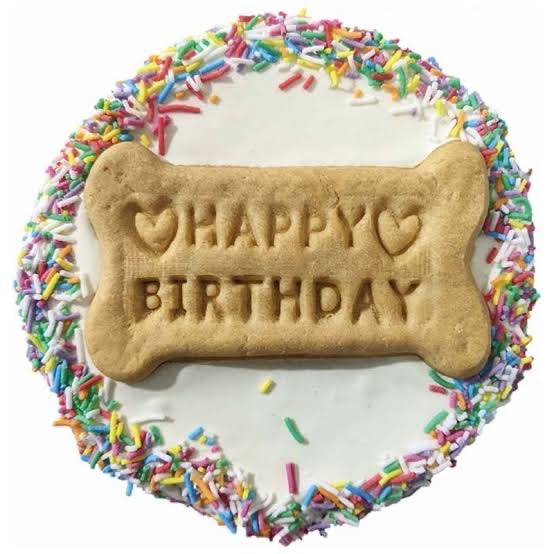 Happy Birthday Yoghurt Cake Cookie- Available without notice! - thepawfectpatisserie