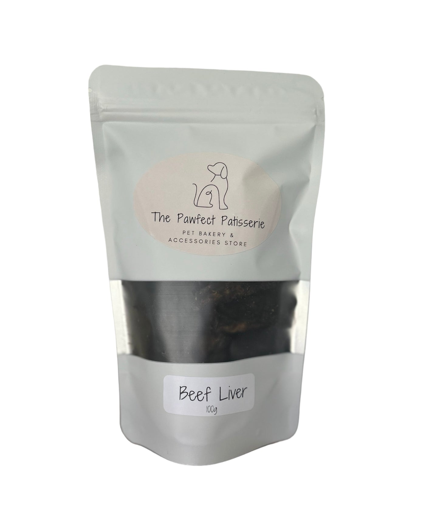 Beef Liver Dog Treats100g - The Pawfect Patisserie