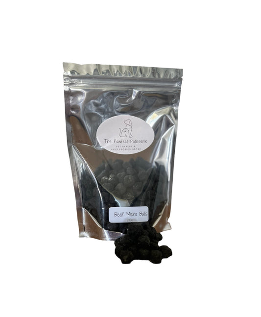 Beef Micro Balls 200g - The Pawfect Patisserie