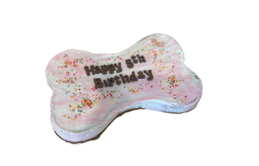 Bone Dog Birthday Cake - The Pawfect Patisserie