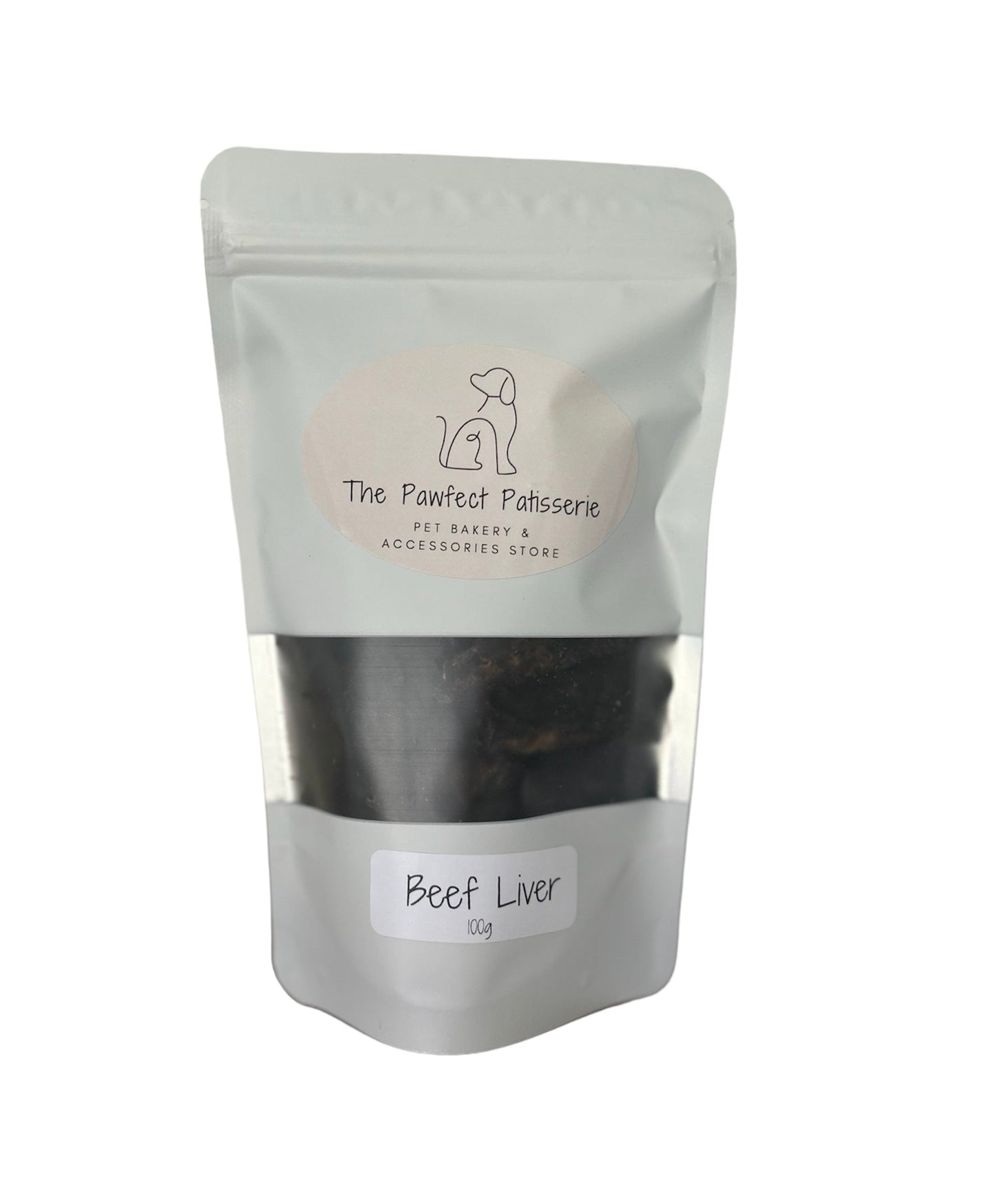 Beef Liver Dog Treats 200g - The Pawfect Patisserie