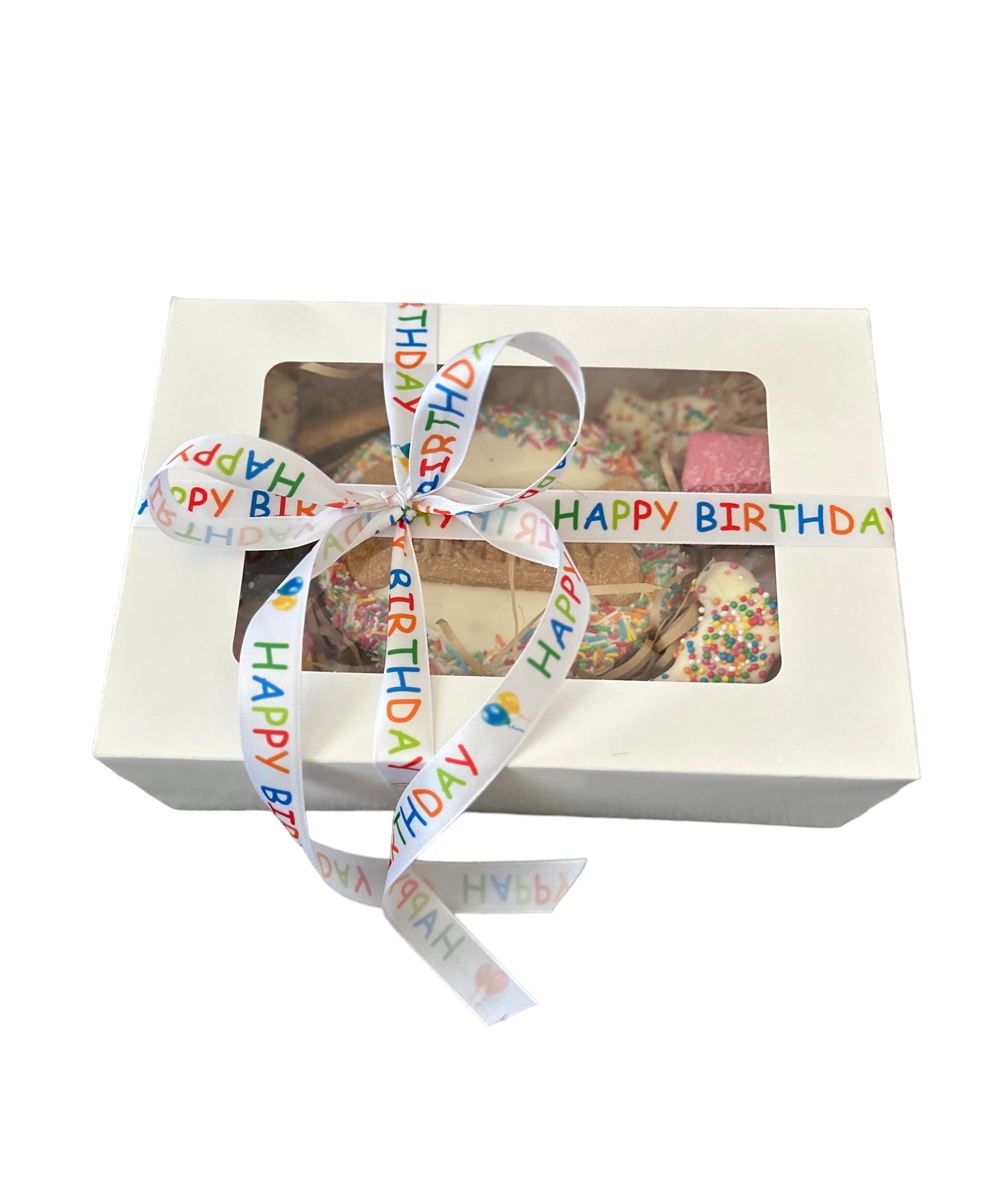 Birthday Cake Biscuit Gift Pack - thepawfectpatisserie