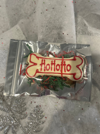 Christmas HoHoHo Bone - The Pawfect Patisserie