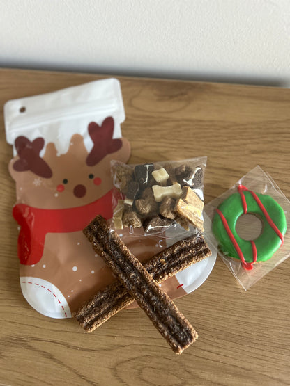 Christmas Dog Treat Stocking