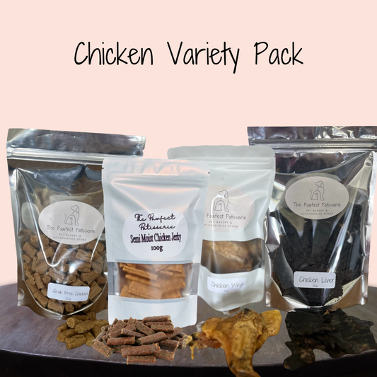 Chicken Variety Pack - The Pawfect Patisserie