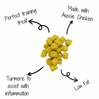 Mini Chicken Bites Dog Teats 100g