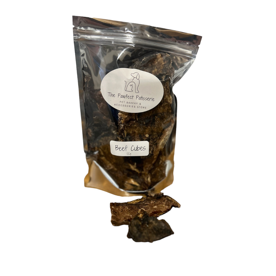 Beef Cubes Treats 100g