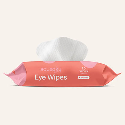 Squeaky Sensitive Probiotic Eye Wipes 20pk