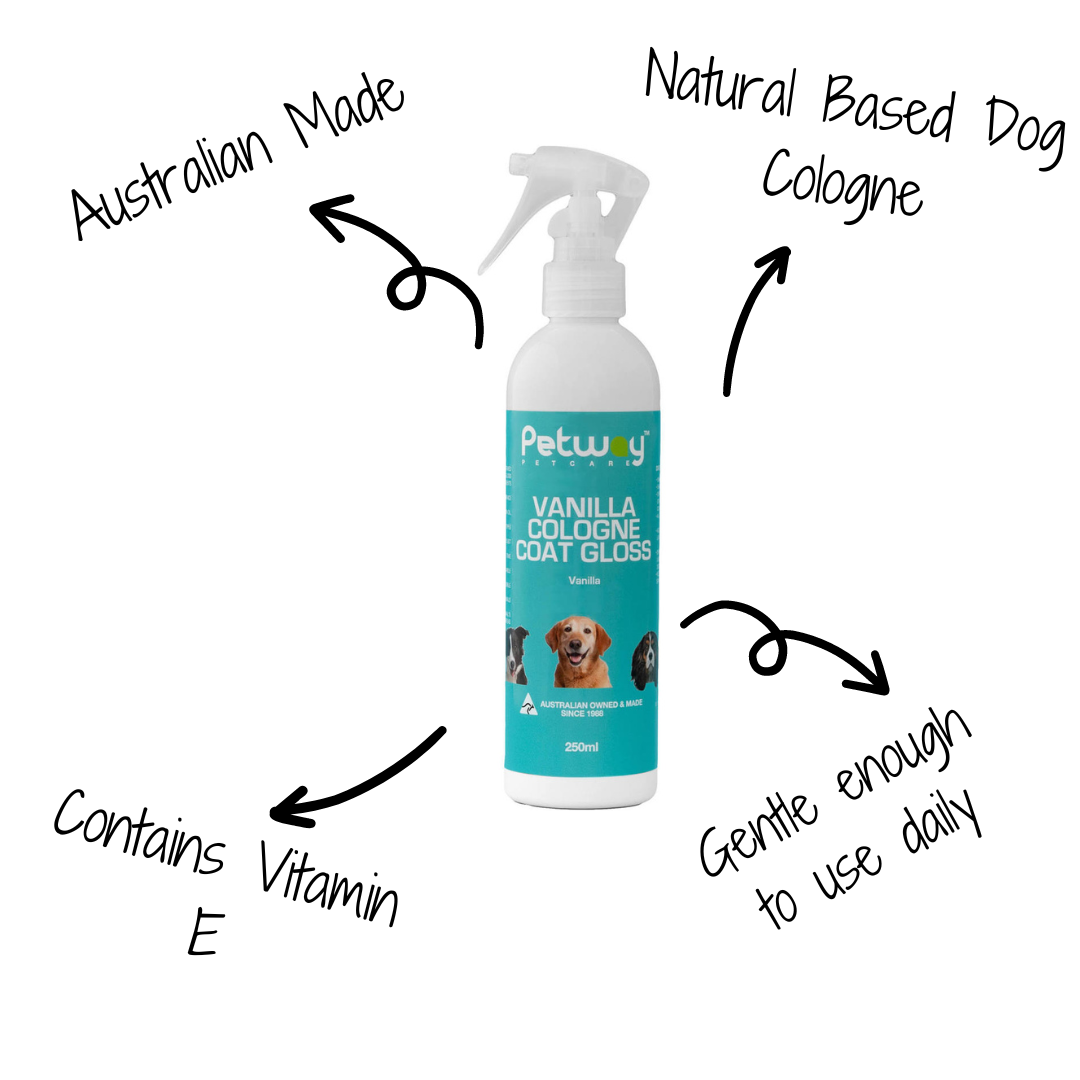 Petway Vanilla Dog Cologne Coat Gloss