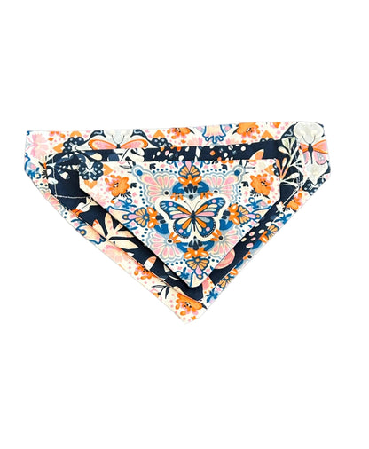 Blooming Butterflies Reversible Bandanas - thepawfectpatisserie