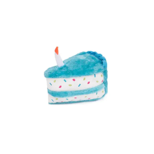 Blue Birthday Cake Dog Toy thepawfectpatisserie