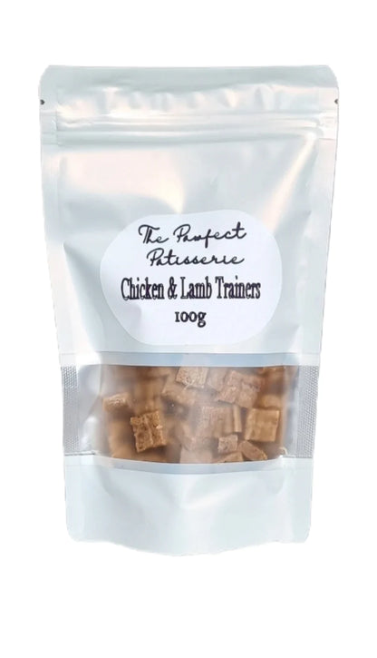 Chicken and Lamb Training Treats 100g thepawfectpatisserie