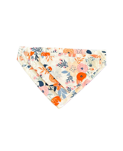 Floral Love Reversible Bandana - thepawfectpatisserie