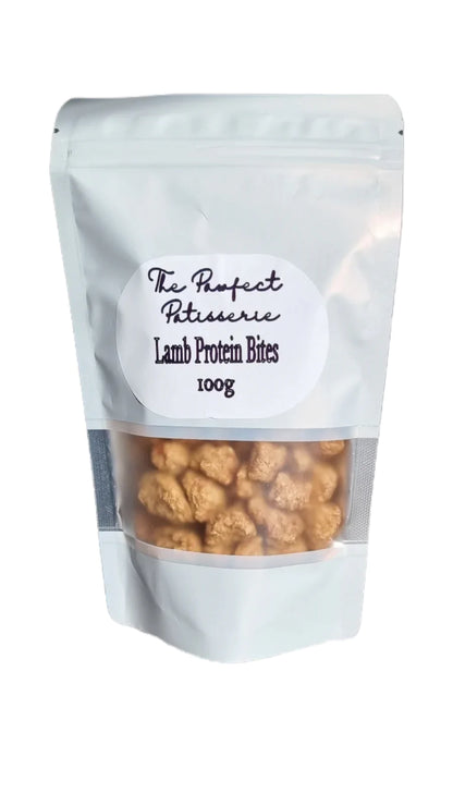 Lamb Protein Bites 100g thepawfectpatisserie