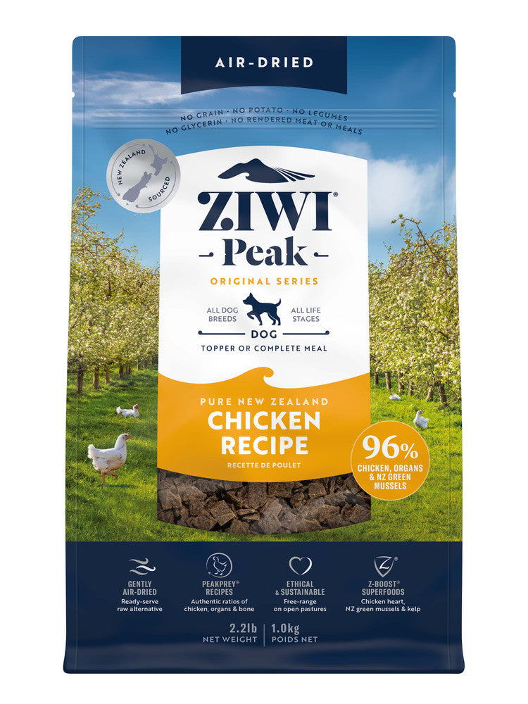 Ziwi Peak Air-Dried Chicken Dog Food 1kg - thepawfectpatisserie