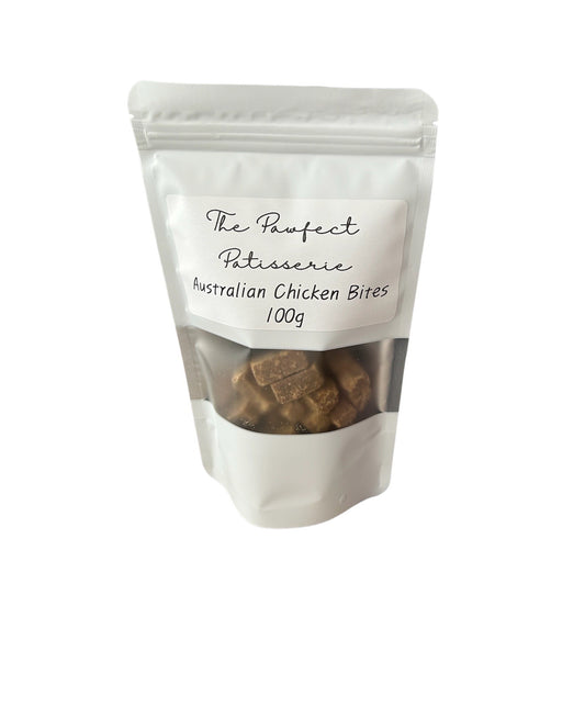 Chicken Bites 100g - thepawfectpatisserie